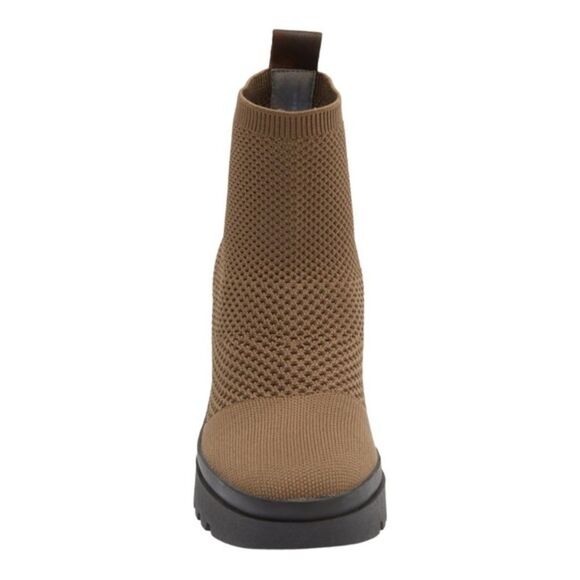 Eileen Fisher Korma bootie in antelope stretch NWB. - Picture 4 of 5